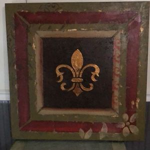 Florida leaf painting